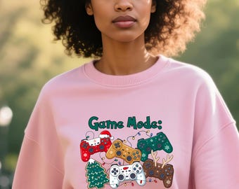 Gamer Christmas Sweatshirt | Festive Xmas Gaming Jumper