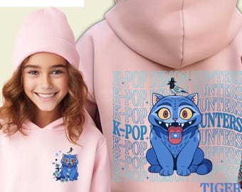 Derpy Inspired Hoodie – K-Pop Demon Hunters Fan Hoodie - Double-Sided Anime Design