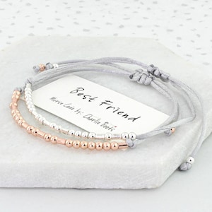 Best Friend Morse Code Bracelet