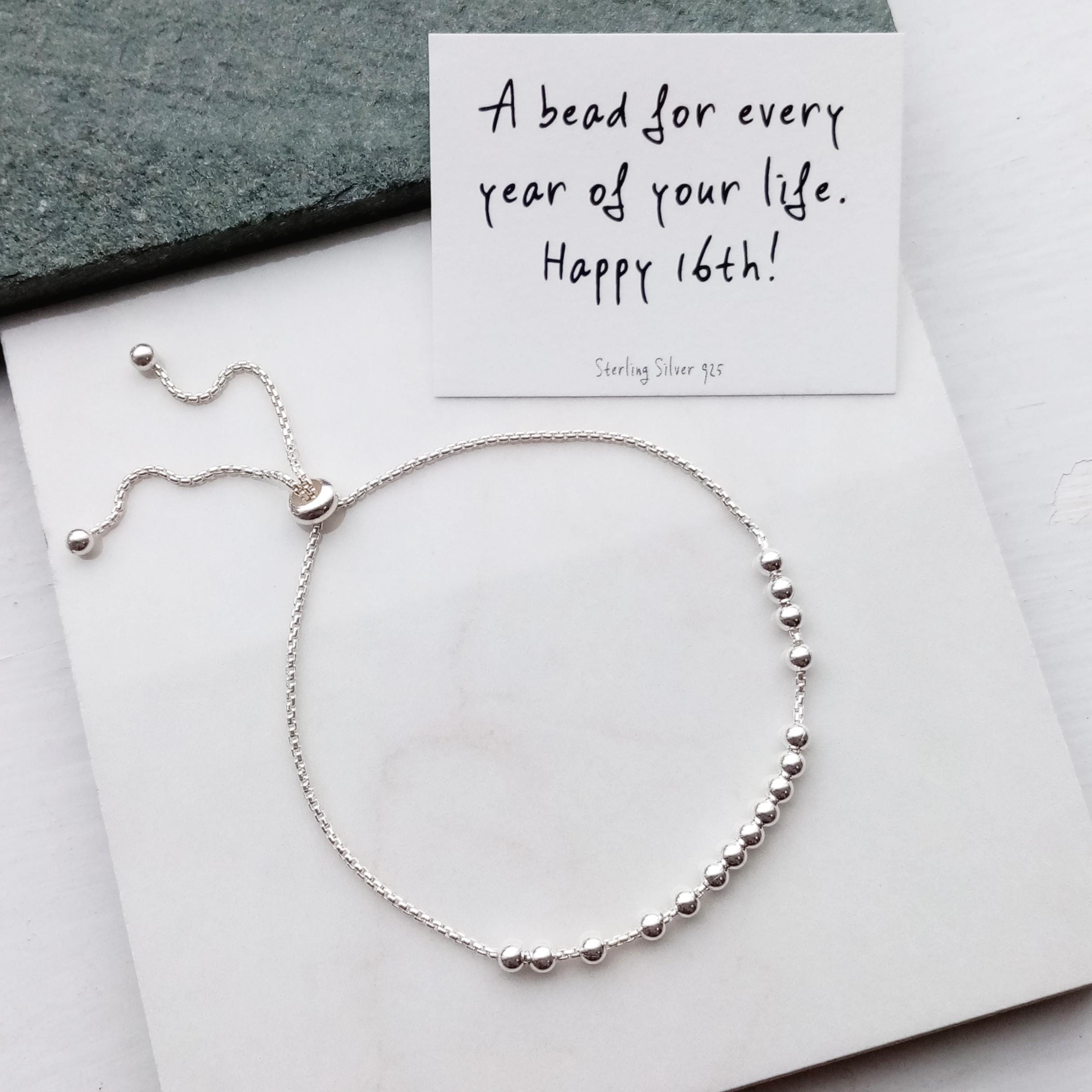CMBSSTFC Bracciale in Argento Sterling, Braccialetti dell'Amicizia in