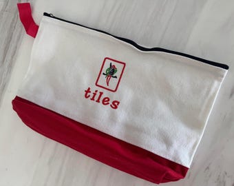 Mahjong bag personalized