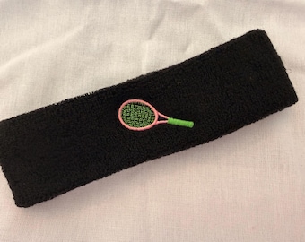 Tennis sweatband headband
