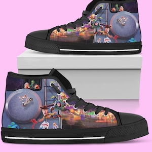 Toy Story High-Top Sneakers: Woody & Buzz Inspired Design
