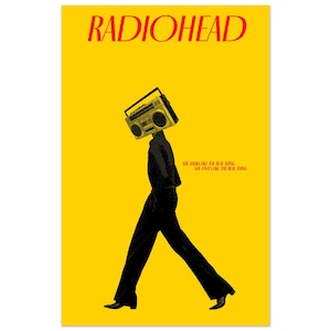 Kid a radiohead poster - Etsy 日本