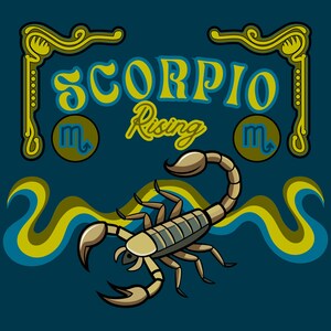 Scorpio Rising Astrology Guidebook | 22-Page Digital Download | Birth Chart Workbook for Self-Discovery & Astrology Lovers