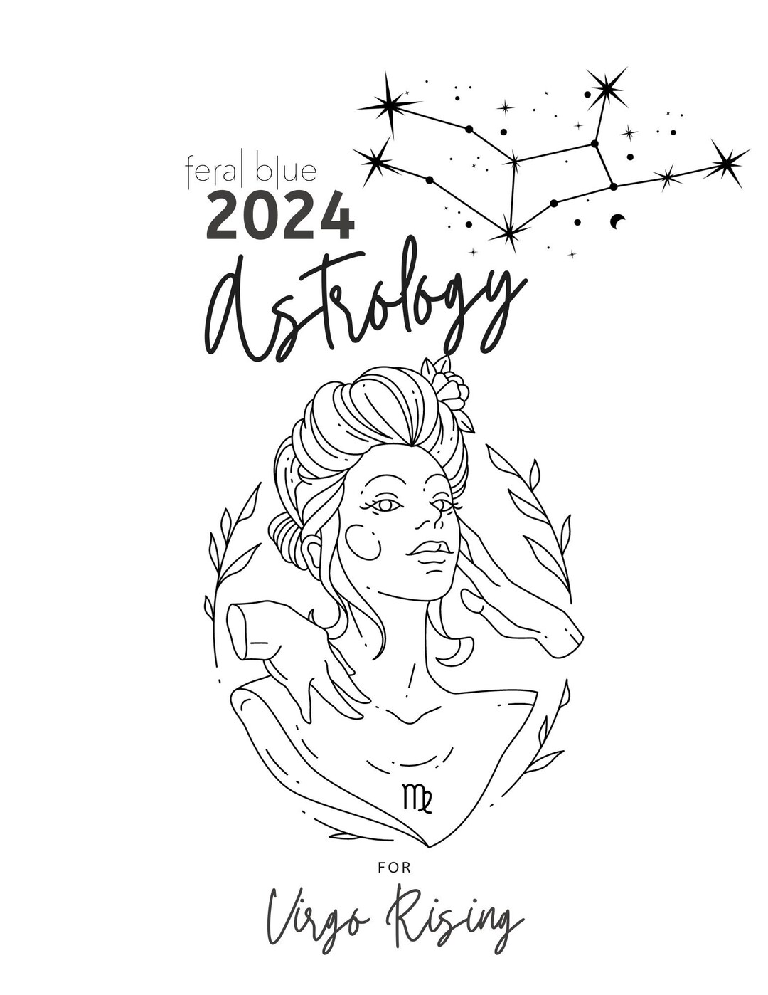 2024 Astrology Horoscope for Virgo Rising Etsy