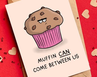 Valentine's Day Card - Love Muffin - Etsy