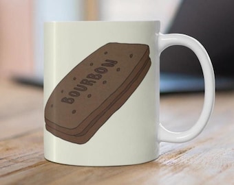 Bourbon Chocolate Biscuit Tea Coffee Mug