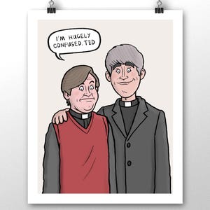 Father Ted - Signed Art Print