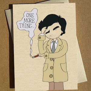 Columbo Greeting Card A6