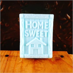 Soap: Home Sweet Home Decorative Guest Soap Bar, Great Housewarming Gift, Realtor Gift. You Choose Color & Scent