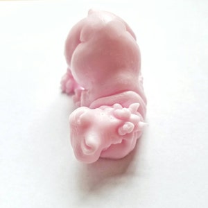 Playful Hippo Soap: Adorably Chubby Hippopotamus shaped Soap Bar, Great soap for Kids You Choose Color & Scent image 5