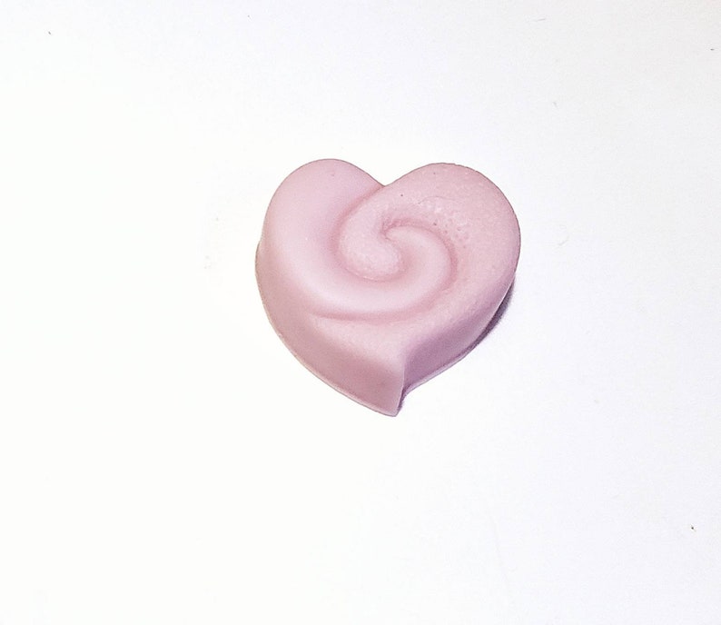 Heart Soap: Meet The Cutest Heart Soap Ever Adorable Decorative Guest Soap, You Choose Color & Scent image 4