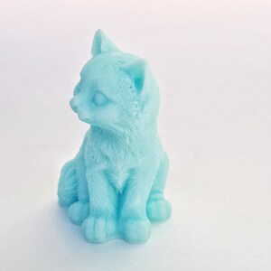 Cat Soap: Sittin Pretty Prissy Kitty Cat Soap, You Choose Color & Scent image 2