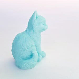 Cat Soap: Sittin Pretty Prissy Kitty Cat Soap, You Choose Color & Scent image 6