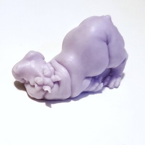 Playful Hippo Soap: Adorably Chubby Hippopotamus shaped Soap Bar, Great soap for Kids You Choose Color & Scent image 4