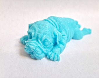 The Mr. Wrinkles Bulldog Soap! English Bulldog Soap Bar, You Choose Color & Scent, you will just love this wrinkly-nosed soap dog