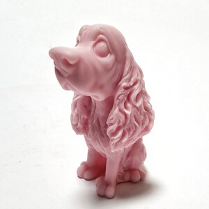 Soap: Ms. Snoot The Snooty Dog Soap Bar, You Choose Color & Scent, you will just love this stuck-up mutt Miss Conceited soap dog image 2