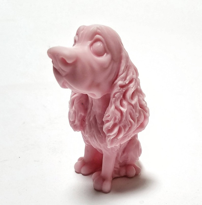 Soap: Ms. Snoot The Snooty Dog Soap Bar, You Choose Color & Scent, you will just love this stuck-up mutt Miss Conceited soap dog image 2