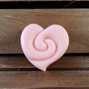 Heart Soap: Meet The Cutest Heart Soap Ever Adorable Decorative Guest Soap, You Choose Color & Scent image 5