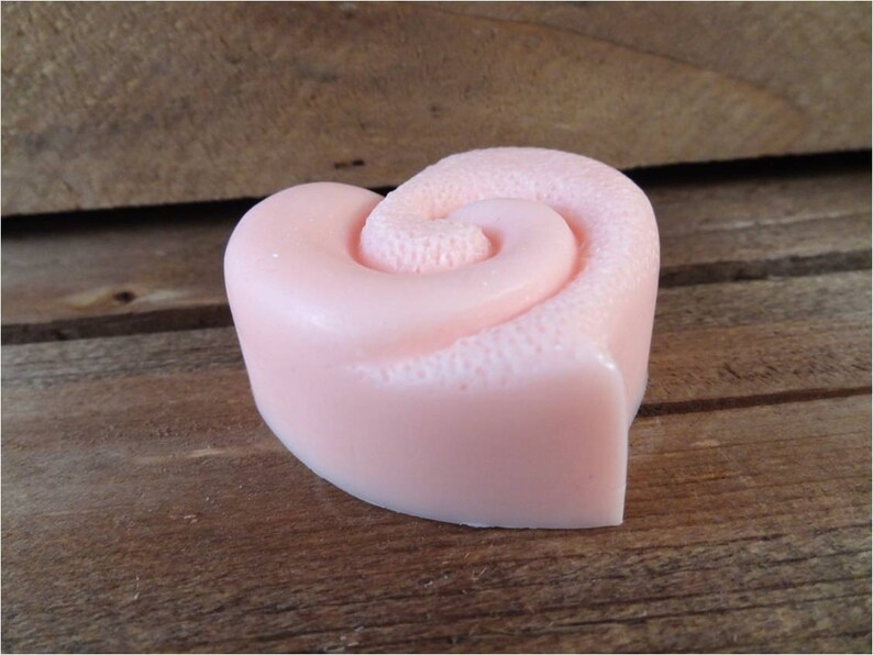 Heart Soap: Meet The Cutest Heart Soap Ever Adorable Decorative Guest Soap, You Choose Color & Scent image 3