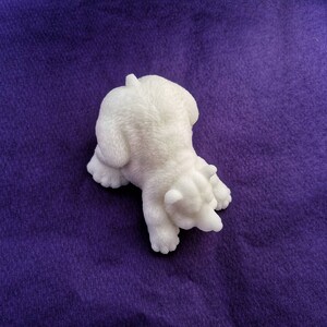 The Cheeky Polar Bear Soap Bar: A Polar Bear Shaped Bar of Soap, You Choose Color & Scent image 3