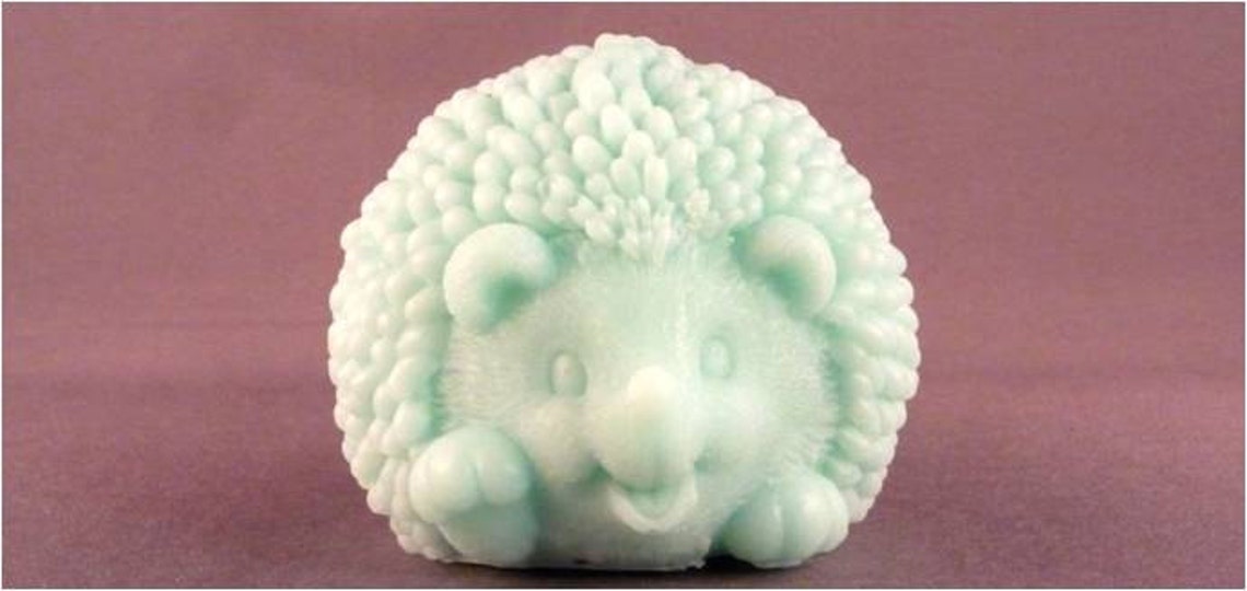 Hedgehog Soap Adorable Baby Hedgehog Shaped Soap You Pick Etsy