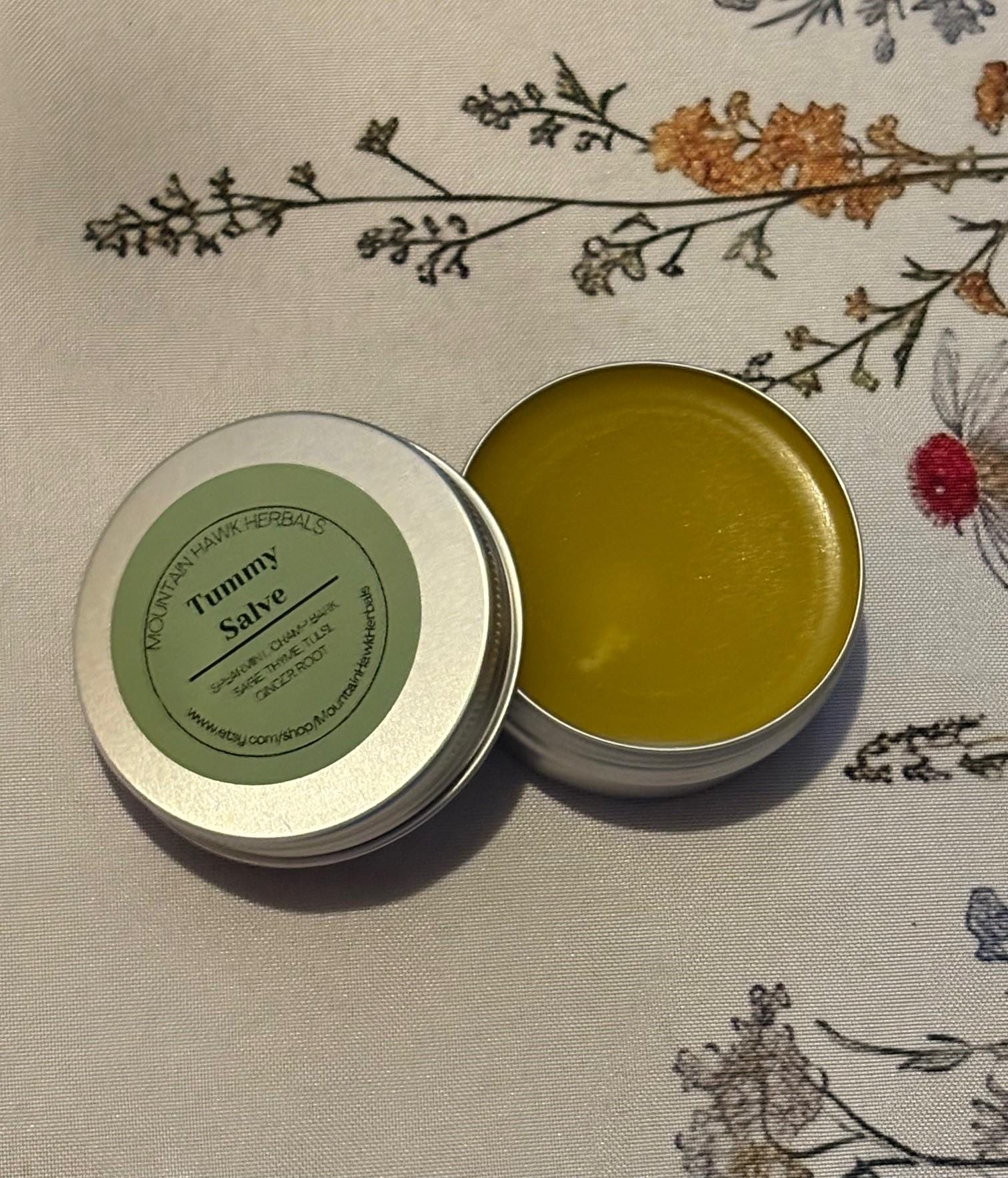 Handcrafted Tummy Salve: Botanical Blend for Stomach Comfort - Thumbnail 2
