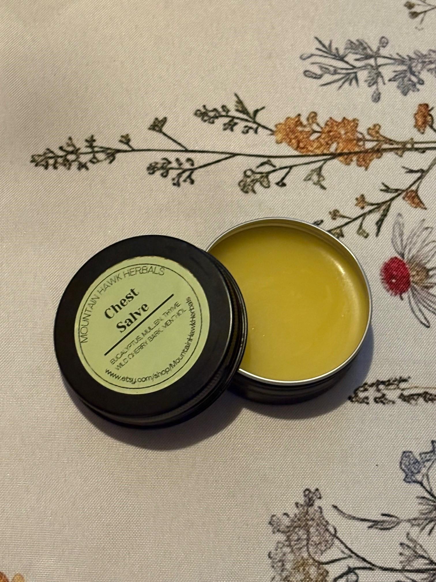 Handcrafted Chest Salve: Botanical Herbs & Menthol - Thumbnail 4
