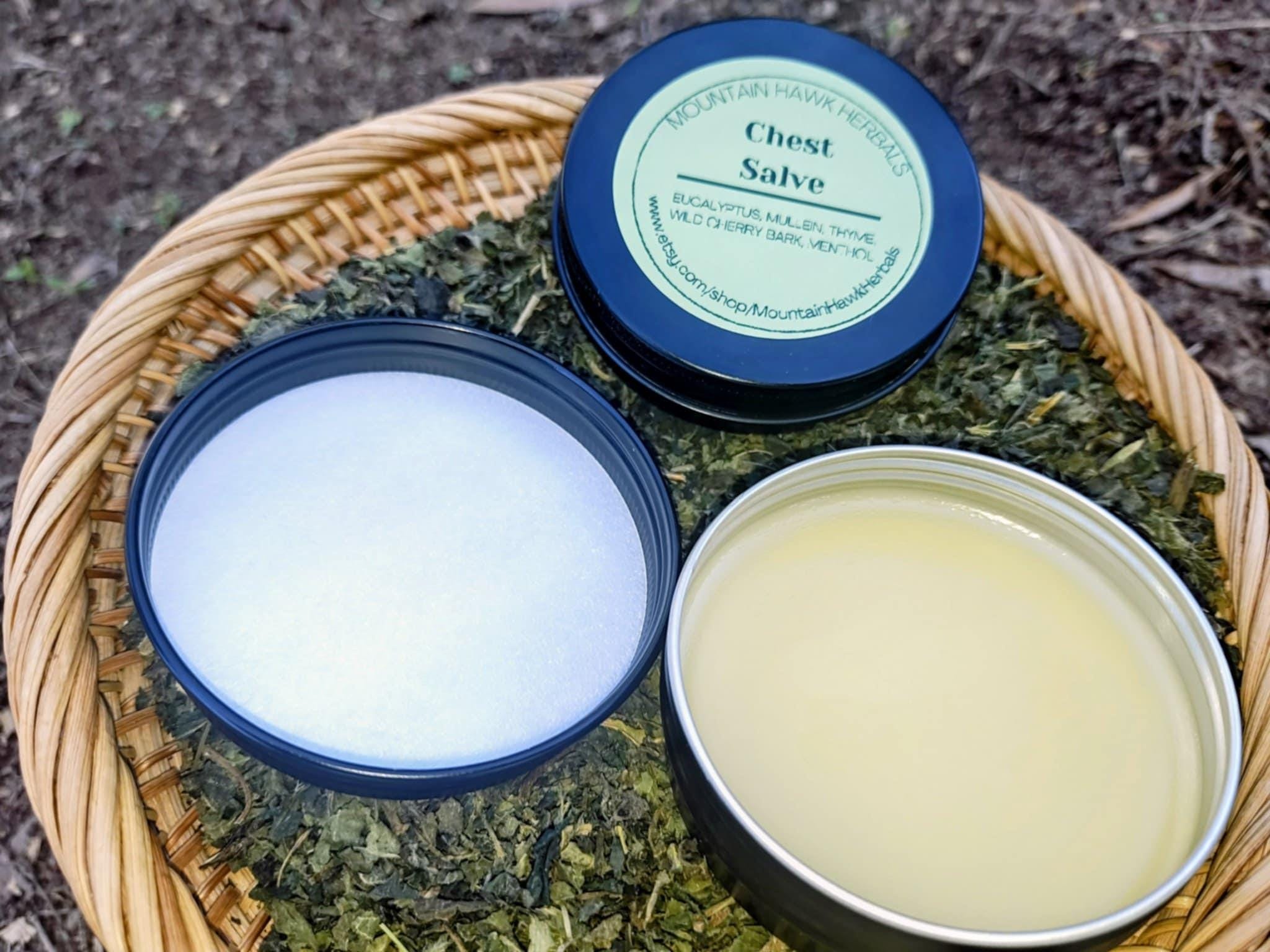 Handcrafted Chest Salve: Botanical Herbs & Menthol - Thumbnail 3