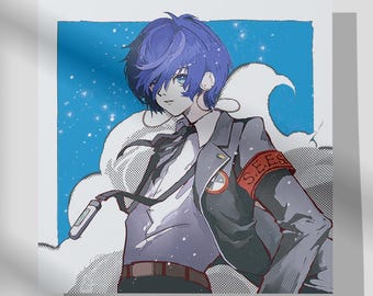 Persona 3 Poster, Postcard, Yuki Makoto