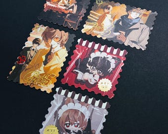 ペルソナ5 雨宮蓮＆明智五郎(シュアケ) ポスター、ポストカード - Etsy