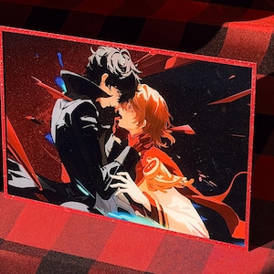 ペルソナ5 雨宮蓮＆明智五郎(シュアケ) ポスター、ポストカード - Etsy