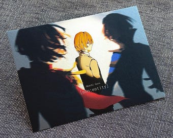 Persona 5 Akechi Goro Poster, Postcard