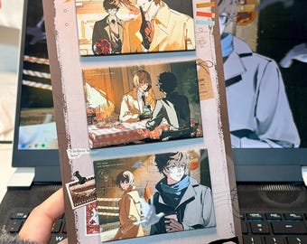 Persona 5 Amamiya Ren & Akechi Goro (Shuake) Badges with Matte Velvet Finish