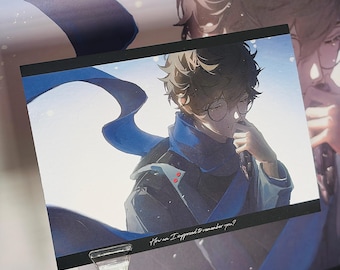 Persona 5 Joker Poster Poster & Postcard | Amamiya Ren Fanart Print