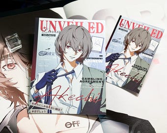 Akechi Goro Persona 5 Fanart Poster, Premium Postcard