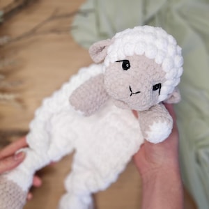 Baby Sheep Snuggler Crochet Pattern