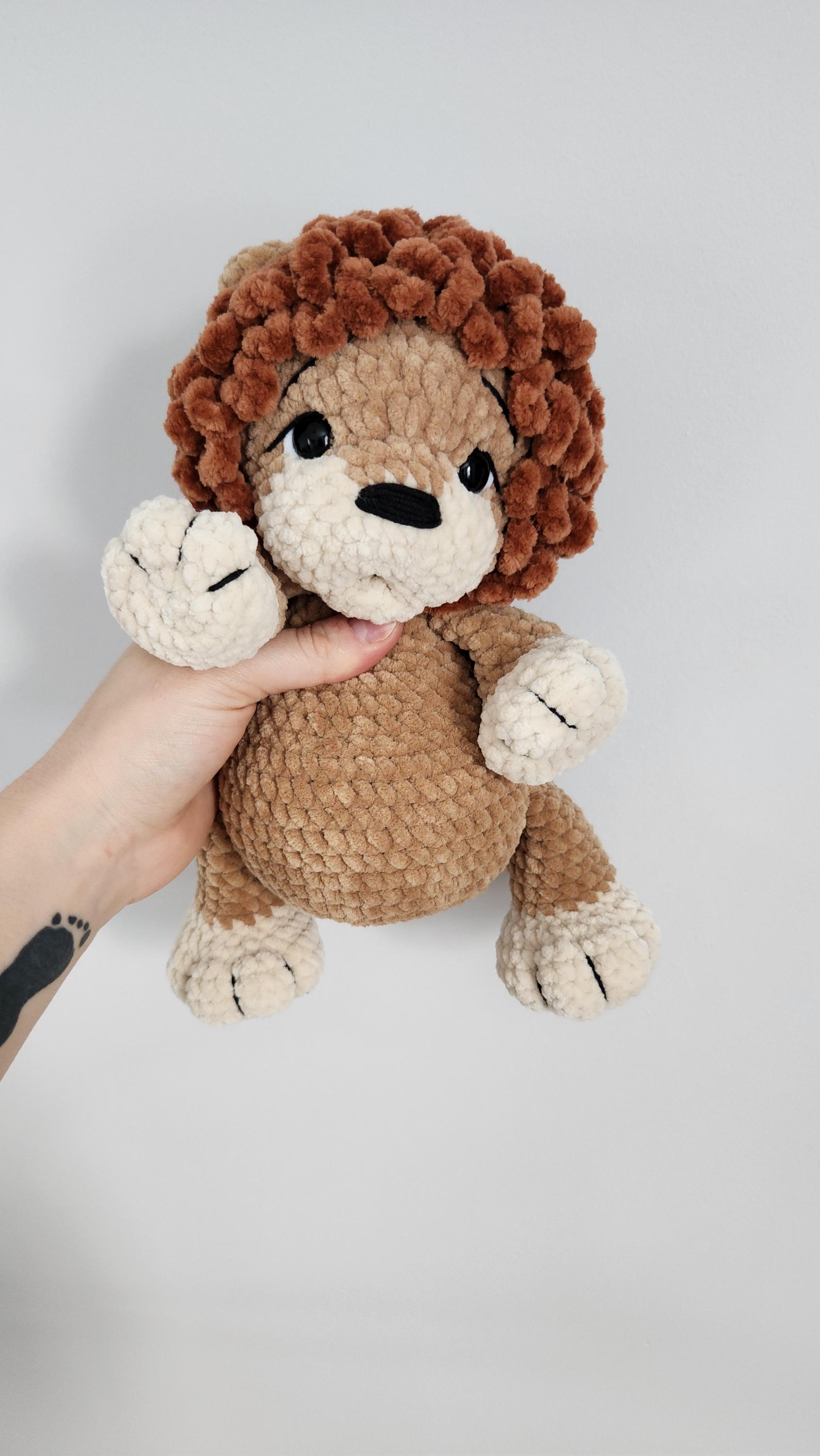 Baby Lion Plush Crochet Pattern - Etsy
