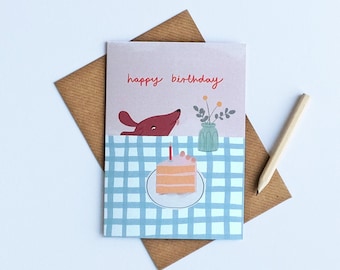 Birthday Guest Dog Card