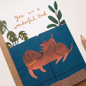 You are a Wonderful Dad Illustrated Dad Card image 2