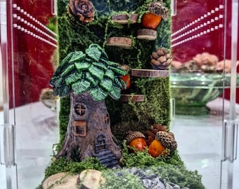 Insect springende bidsprinkhaan bug tank vivarium