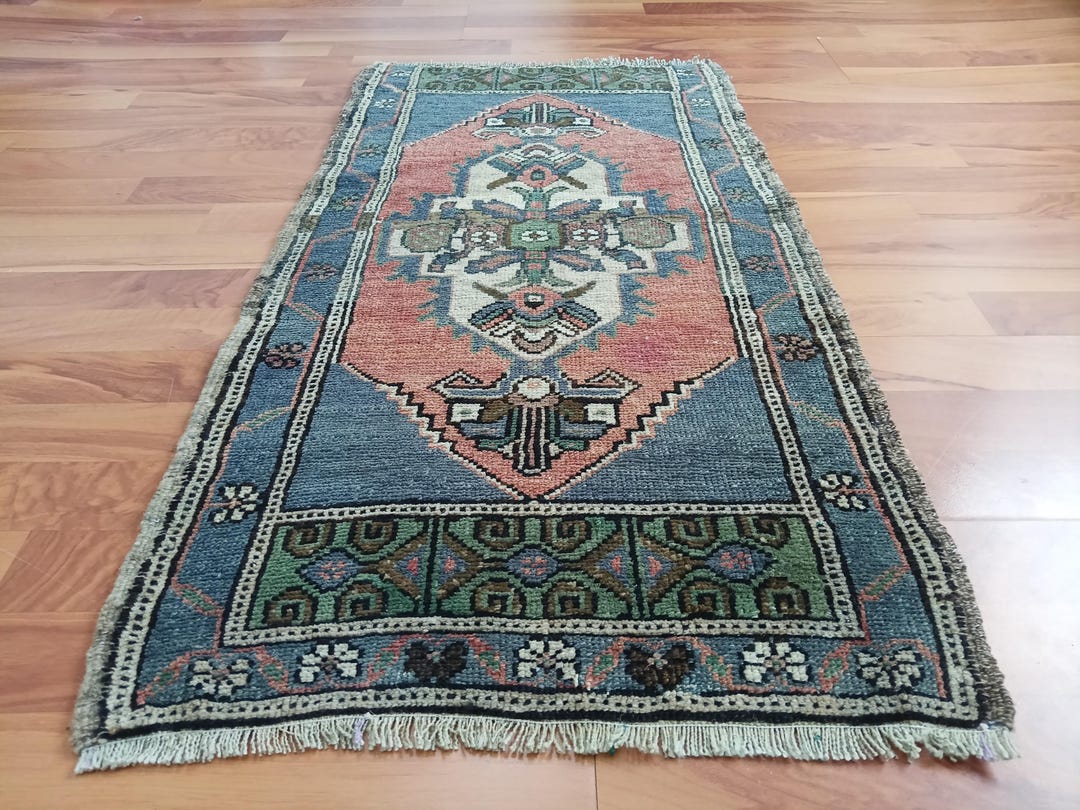 Historic Rug Antique 1900s Rug, Antique Prayer Rug, Caucasian Antique Rug, Door Mat ...