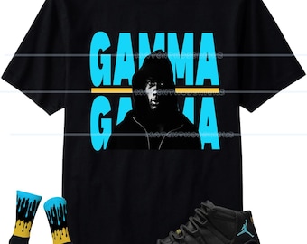 FDATT matching shirts for Jordan 11 Gamma Blue 2025