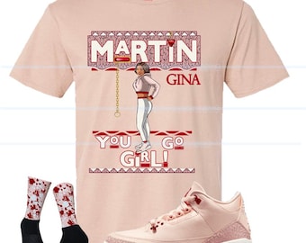 FDATT shirts for Jordan 3 Treat yourself Valentines day Washed Coral