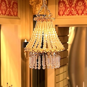 Dollhouse Miniature Chandelier scale 1 to 12