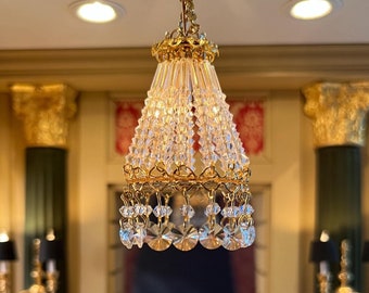 Dollhouse Miniature Chandelier scale 1 to 12