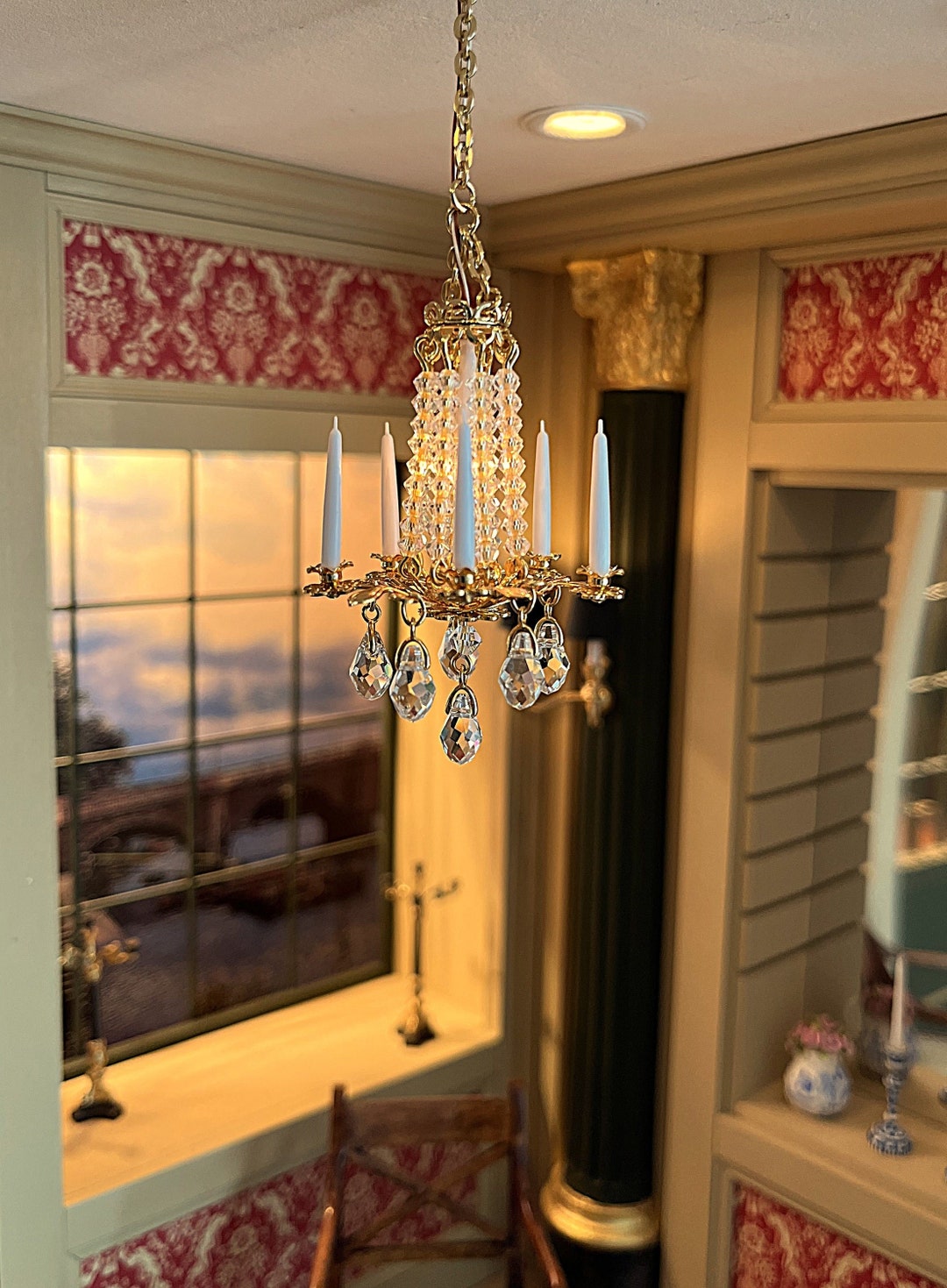 Lenox Joys de Noël Articles Cadeaux Paire De 2 Petit Chandeliers