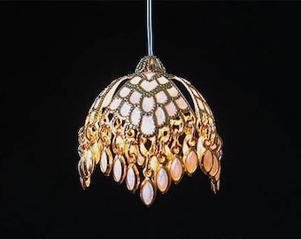 Miniatur-Puppenhauslampe, Maßstab 1:12