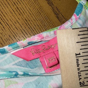 Lilly Pulitzer Margot Hot On The Scene swing tankjurk van pima-katoenjersey, maat XS afbeelding 8
